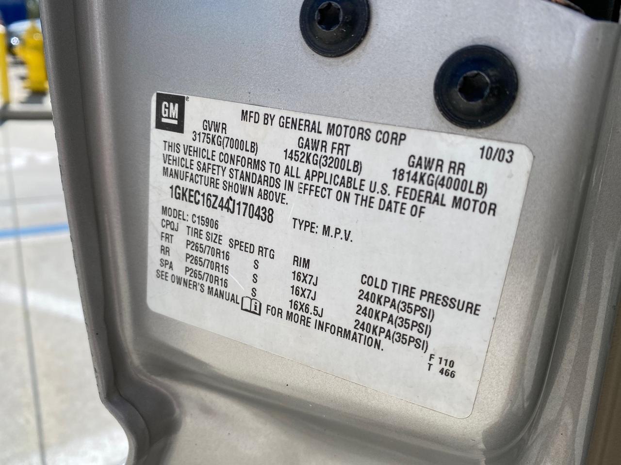 2004 GMC Yukon XL SLE 1 OWNER LEATHER SUNROOF Pompano Beach FL