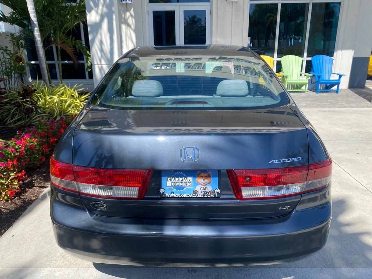 2004 Honda Accord Sdn LX LOW MILES 68,079 Pompano Beach FL
