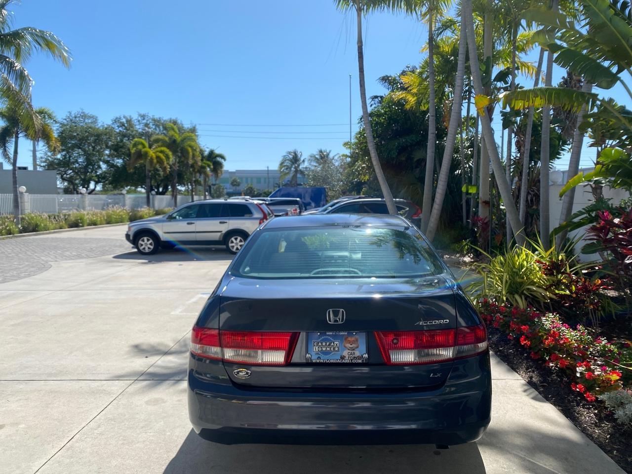 2004 Honda Accord Sdn LX LOW MILES 68,079 Pompano Beach FL
