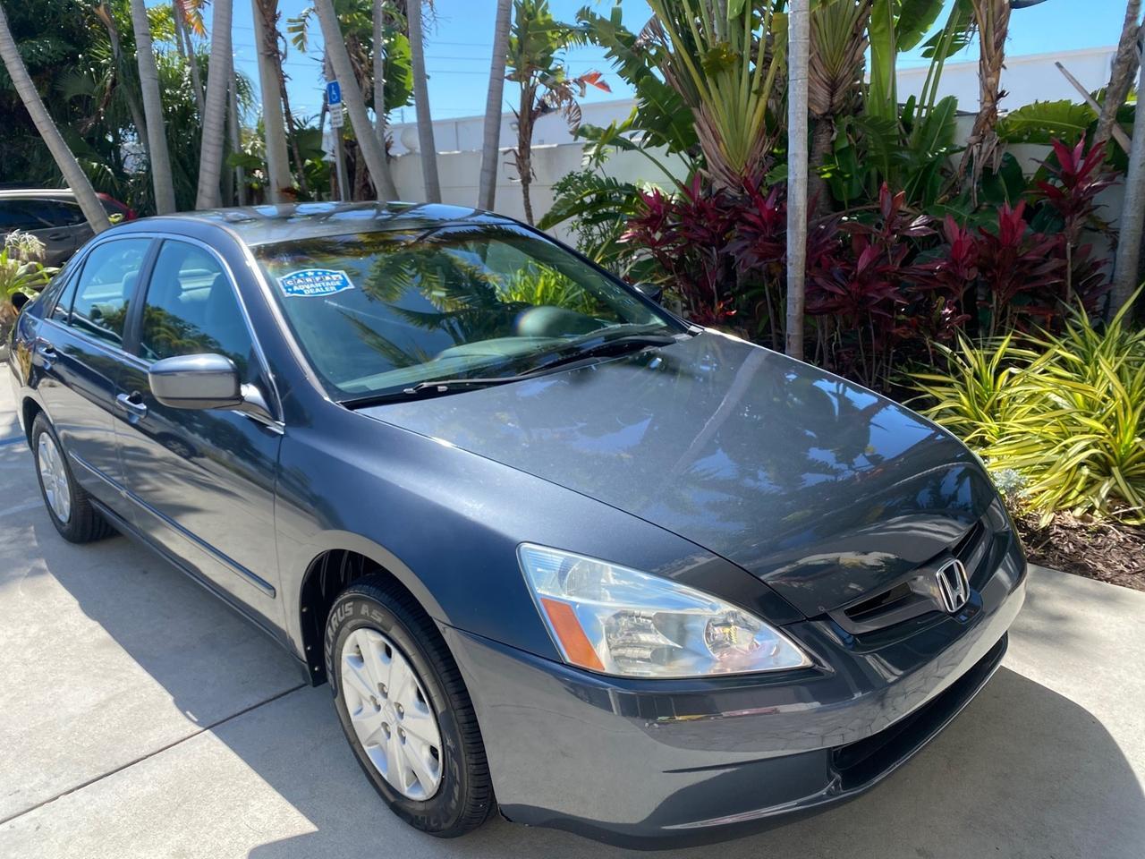 2004 Honda Accord Sdn LX LOW MILES 68,079 Pompano Beach FL