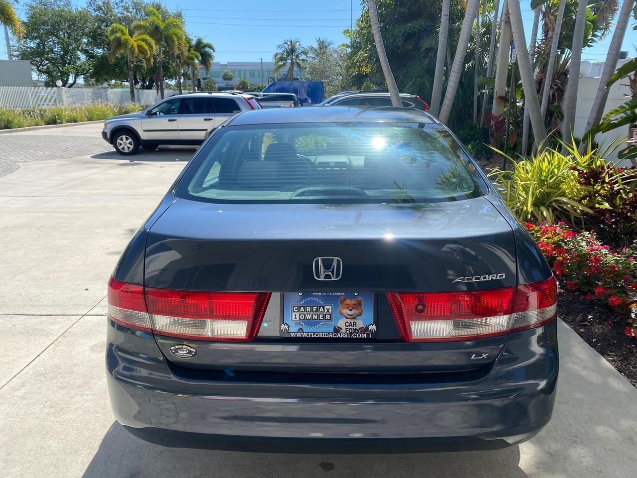 2004 Honda Accord Sdn LX LOW MILES 68,079 Pompano Beach FL