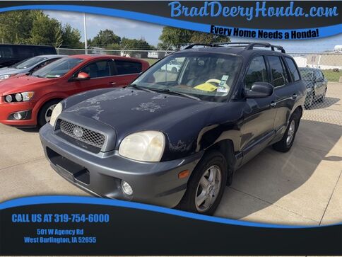 2004_Hyundai_Santa Fe_LX_ West Burlington IA