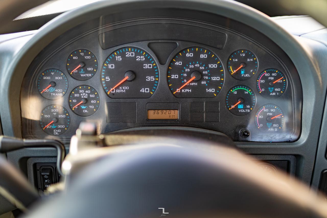 2004 International 7500 Dump Truck Day Cab Heavy Specs Tandem Axle Diesel Red Deer AB