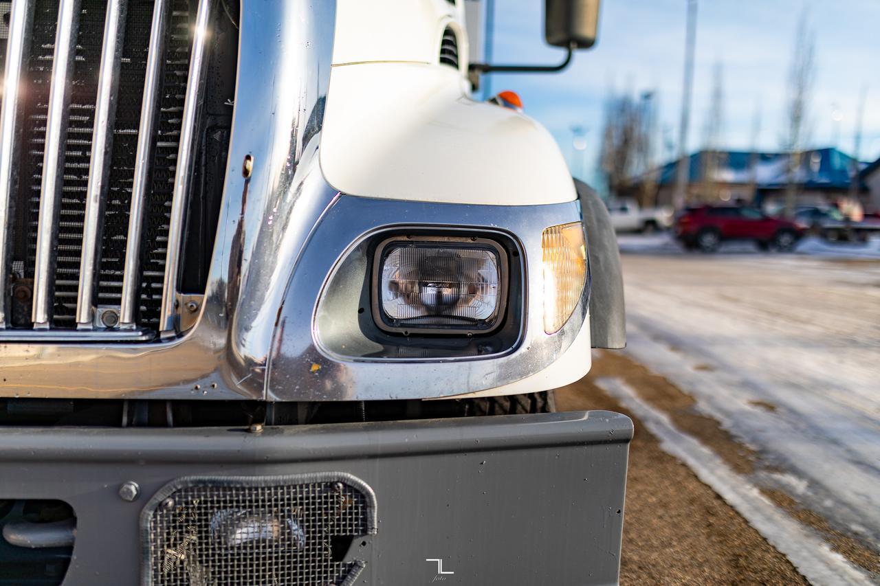 2004 International 7500 Dump Truck Day Cab Heavy Specs Tandem Axle Diesel Red Deer AB