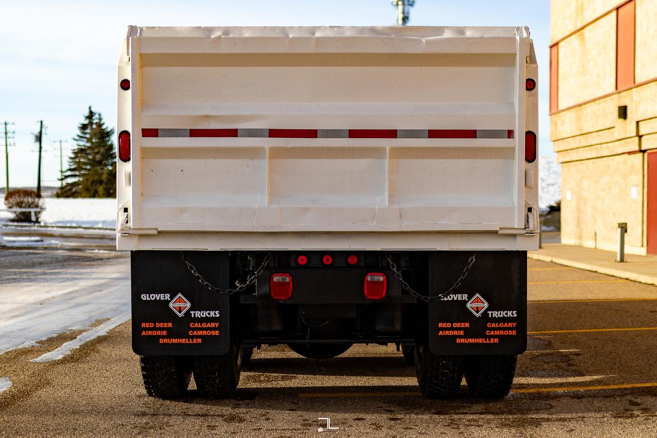 2004 International 7500 Dump Truck Day Cab Heavy Specs Tandem Axle Diesel Red Deer AB