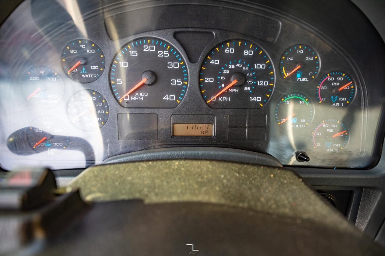 2004 International 7500 Dump Truck Day Cab Heavy Specs Tandem Axle Diesel Red Deer AB