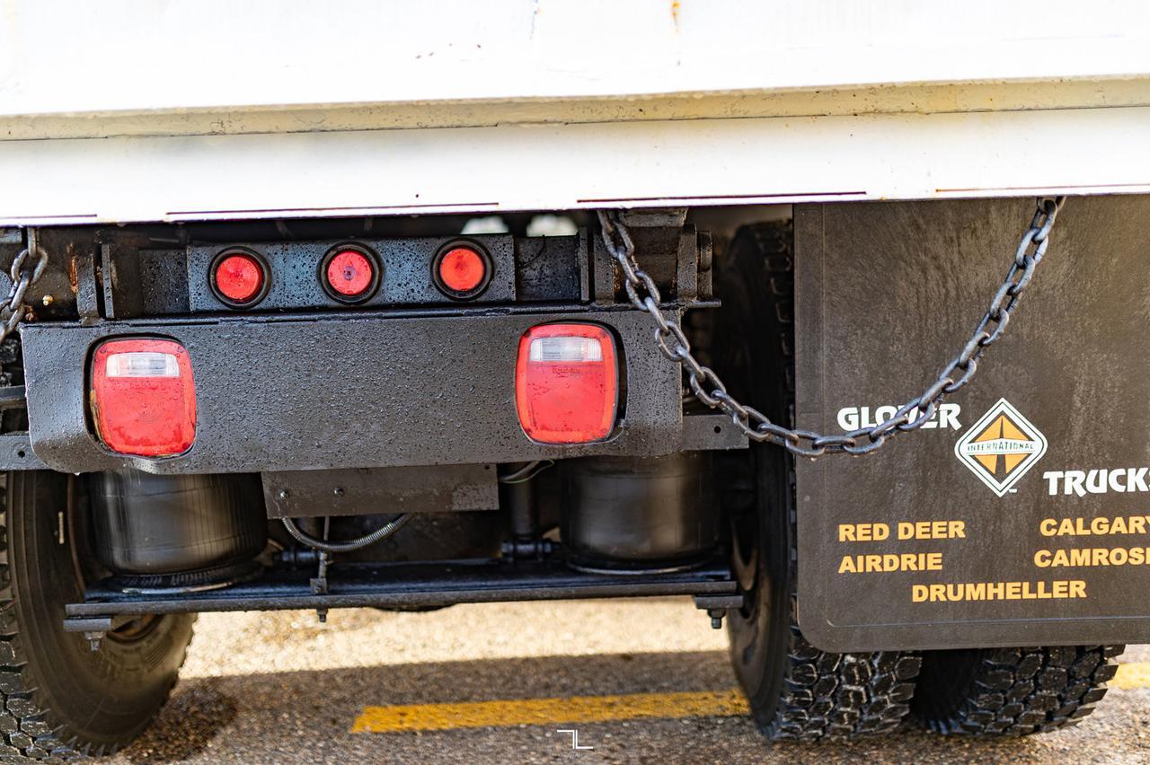 2004 International 7500 Dump Truck Day Cab Heavy Specs Tandem Axle Diesel Red Deer AB