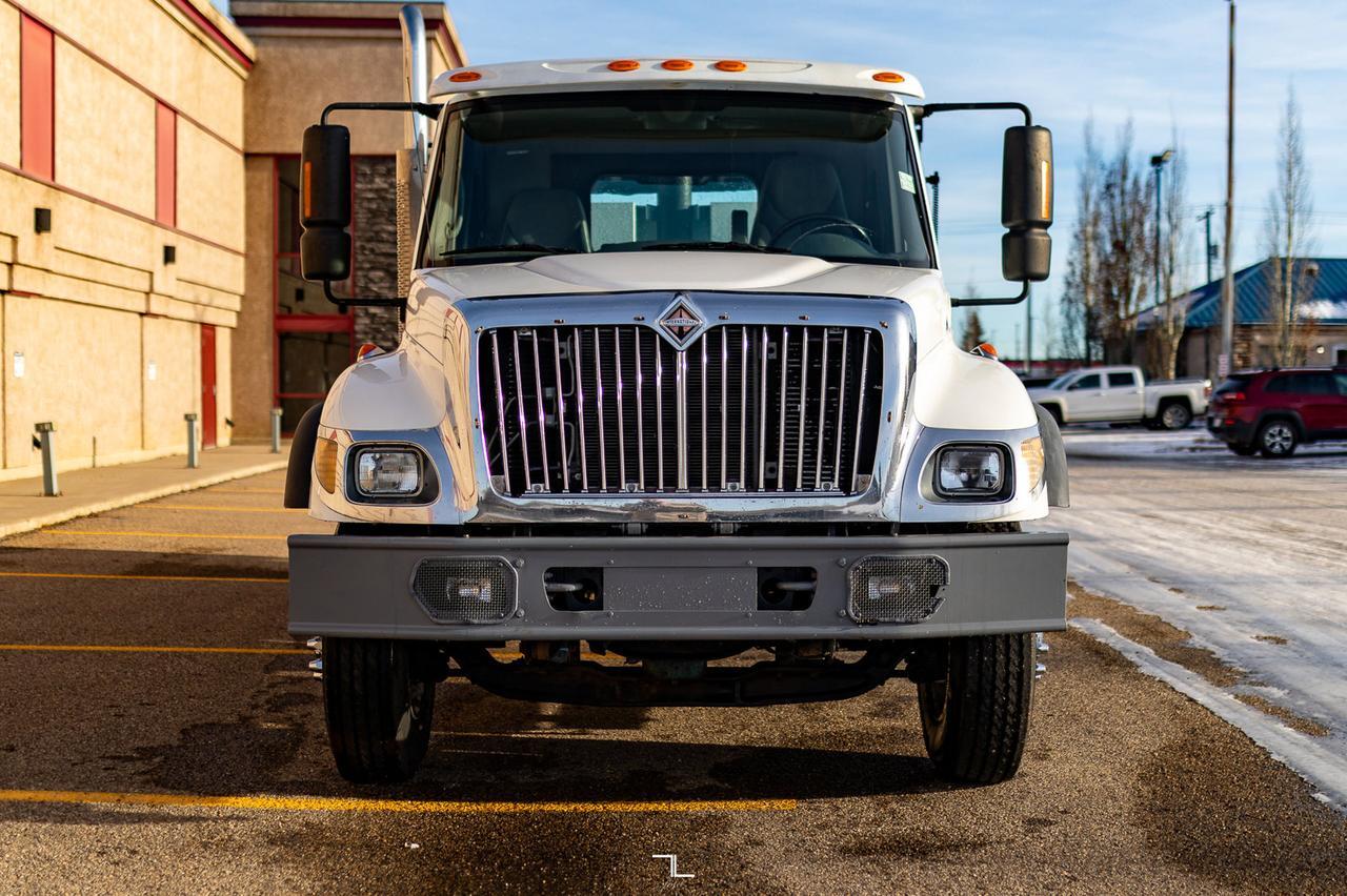 2004 International 7500 Dump Truck Day Cab Heavy Specs Tandem Axle Diesel Red Deer AB