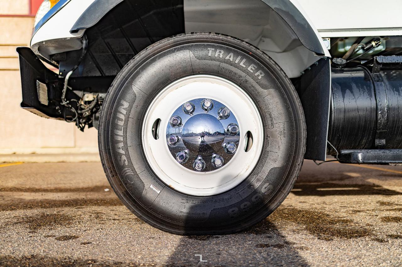 2004 International 7500 Dump Truck Day Cab Heavy Specs Tandem Axle Diesel Red Deer AB