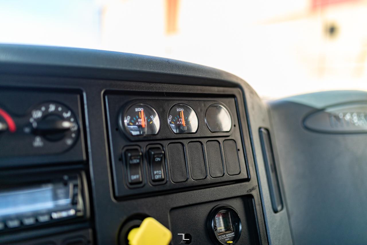 2004 International 7500 Dump Truck Day Cab Heavy Specs Tandem Axle Diesel Red Deer AB