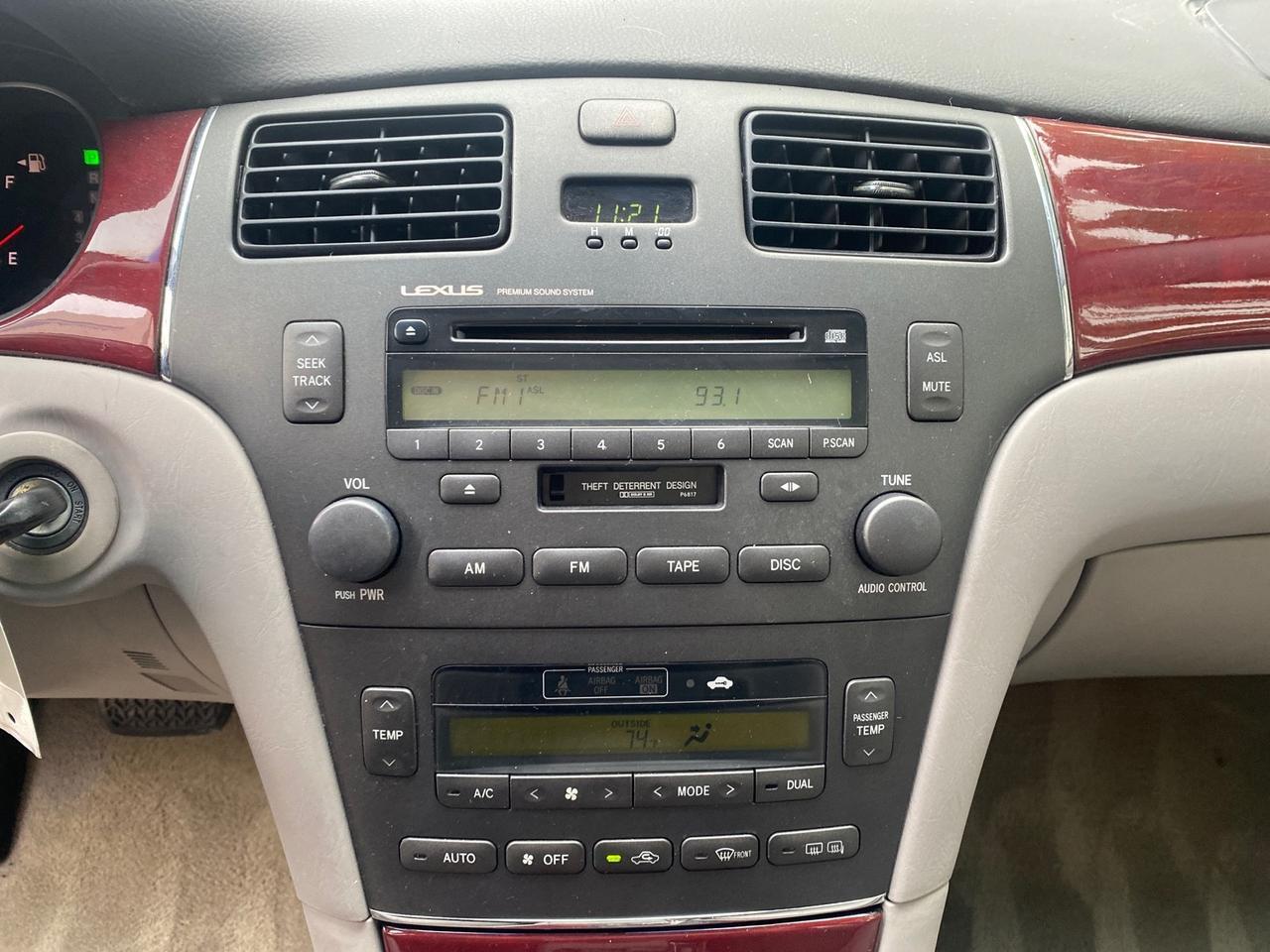 2004 Lexus ES 330 LOW MILES 74,701 SUNROOF Pompano Beach FL