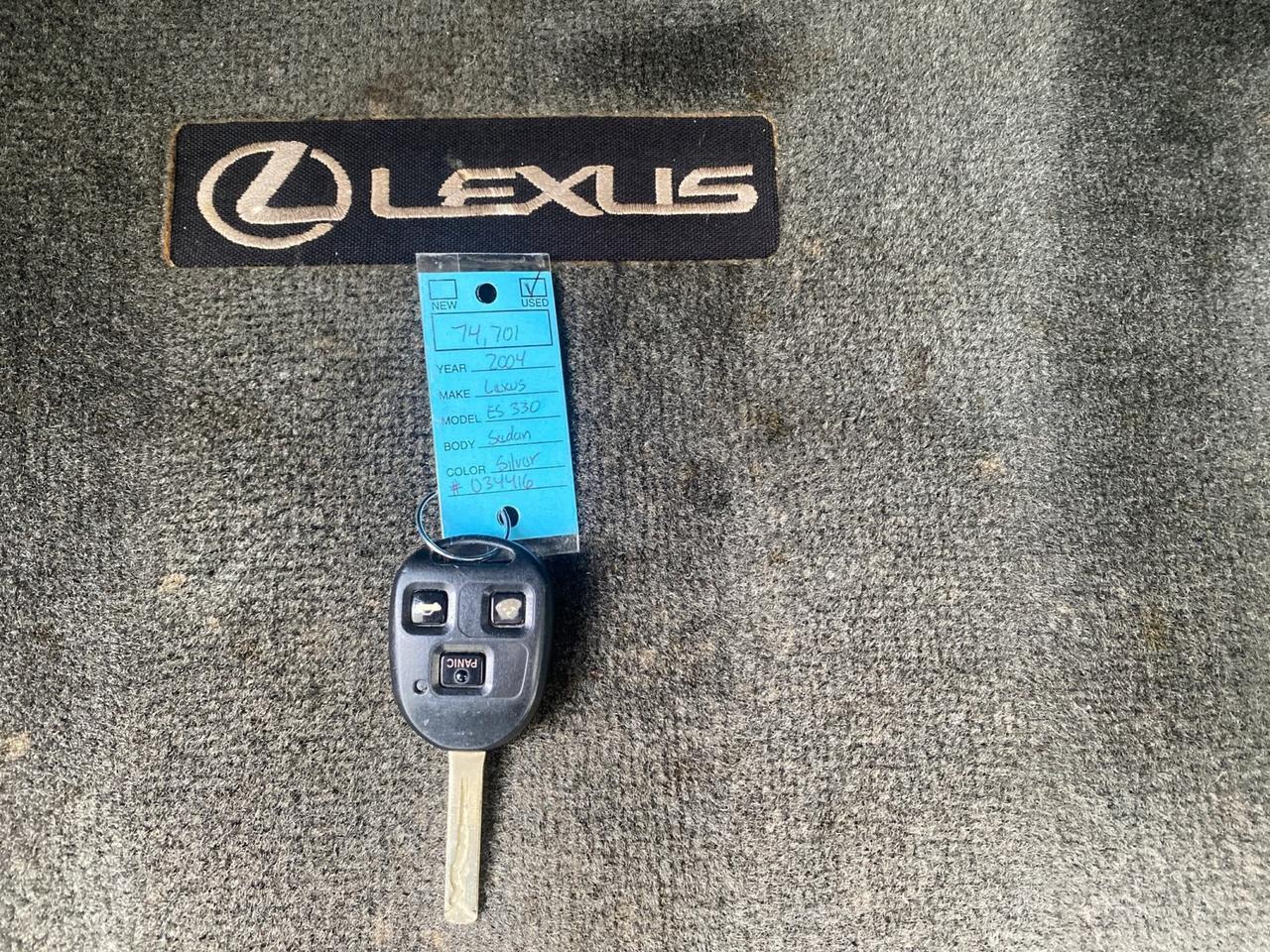 2004 Lexus ES 330 LOW MILES 74,701 SUNROOF Pompano Beach FL