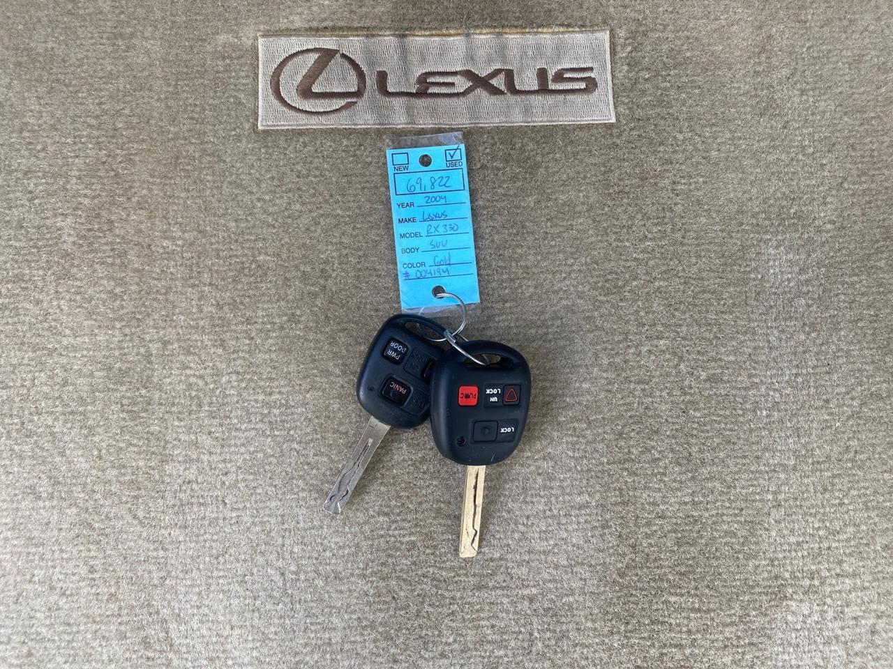 2004 Lexus RX 330 LOW MILES 69,822 1 FL Pompano Beach FL
