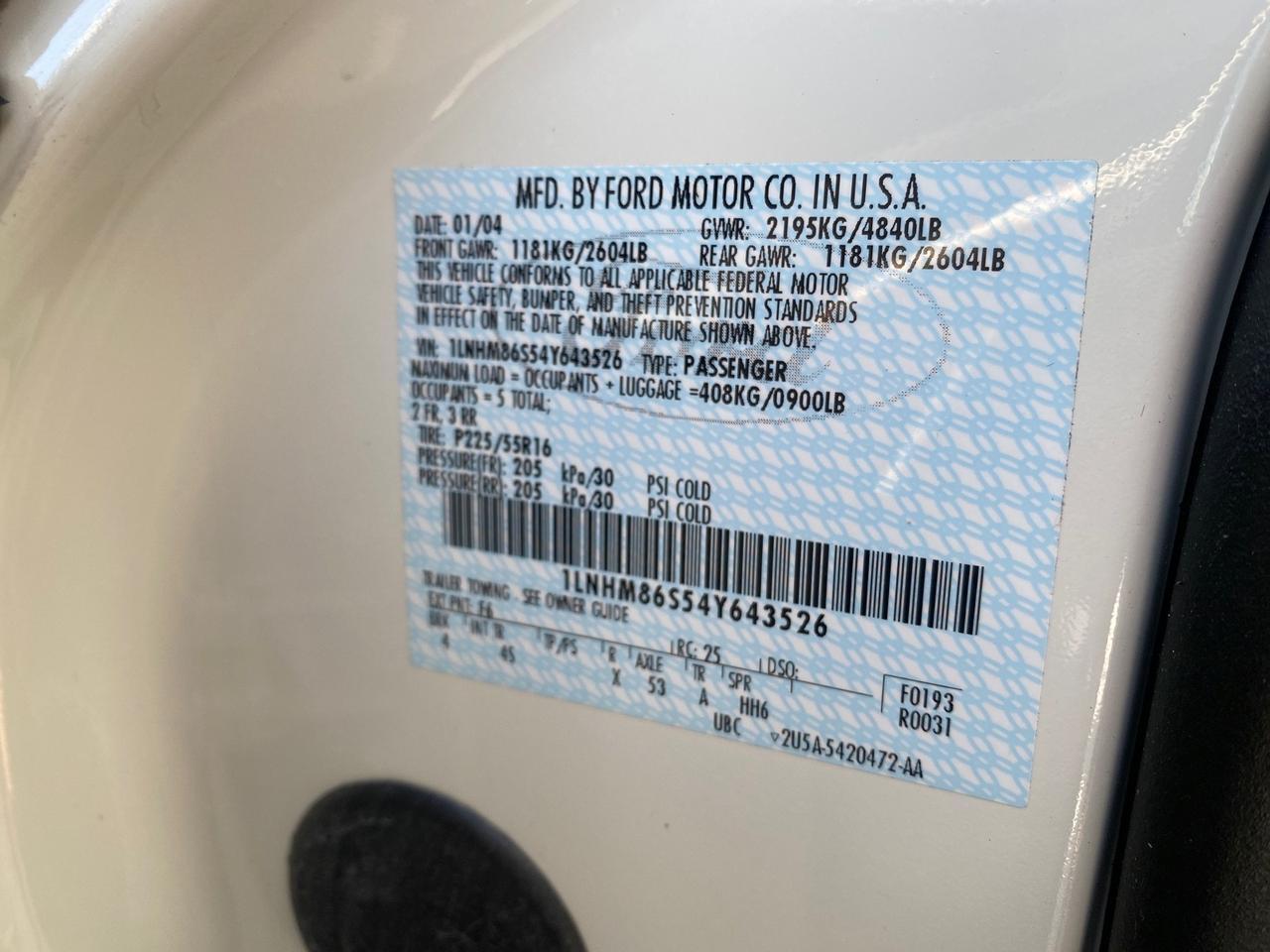 2004 Lincoln LS LOW MILES 43,468 1 OWNER Pompano Beach FL