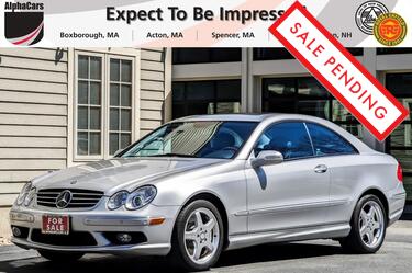 2004_Mercedes-Benz_CLK500_AMG Sport Coupe_ Boston MA