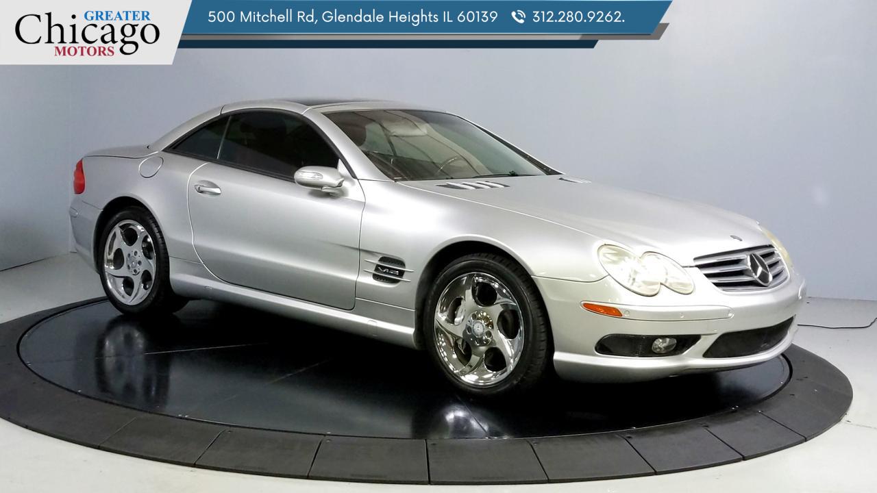 2004 Mercedes-Benz Sl600~ Incredible Miles Fully Serviced ~Carfax Certified Glendale Heights IL
