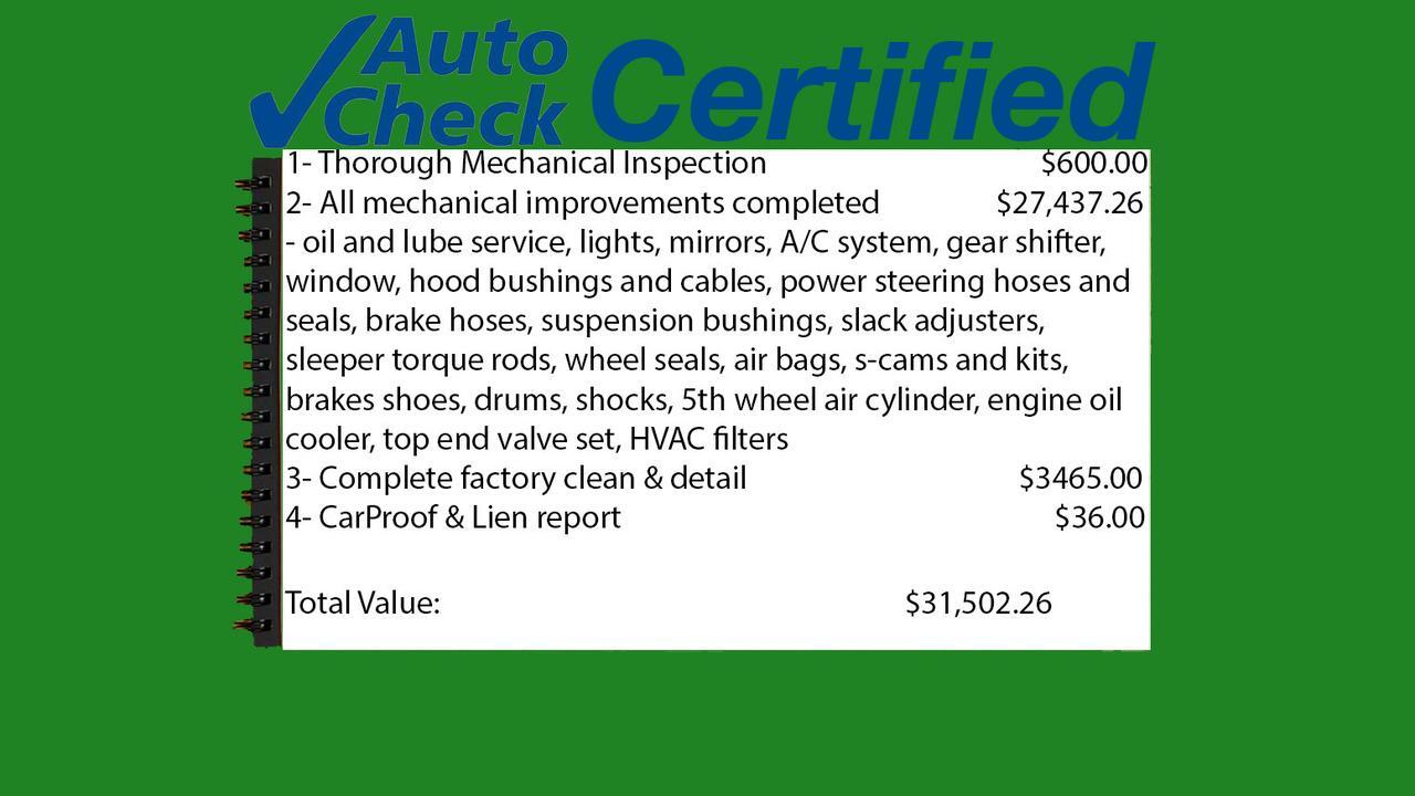 2004 Peterbilt 379 Longnose Tractor Sleeper Canadian Classic Red Deer AB