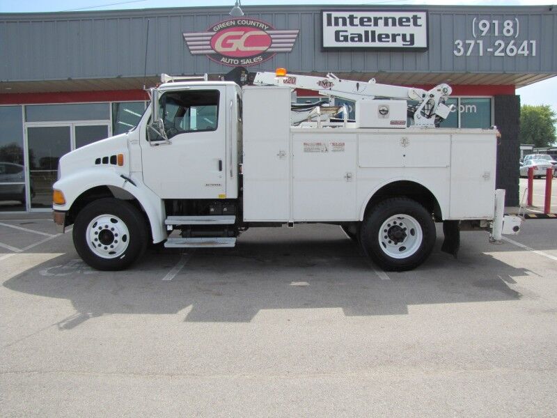 2004 Sterling Acterra Diesel Mechanics Utility Crane Collinsville OK