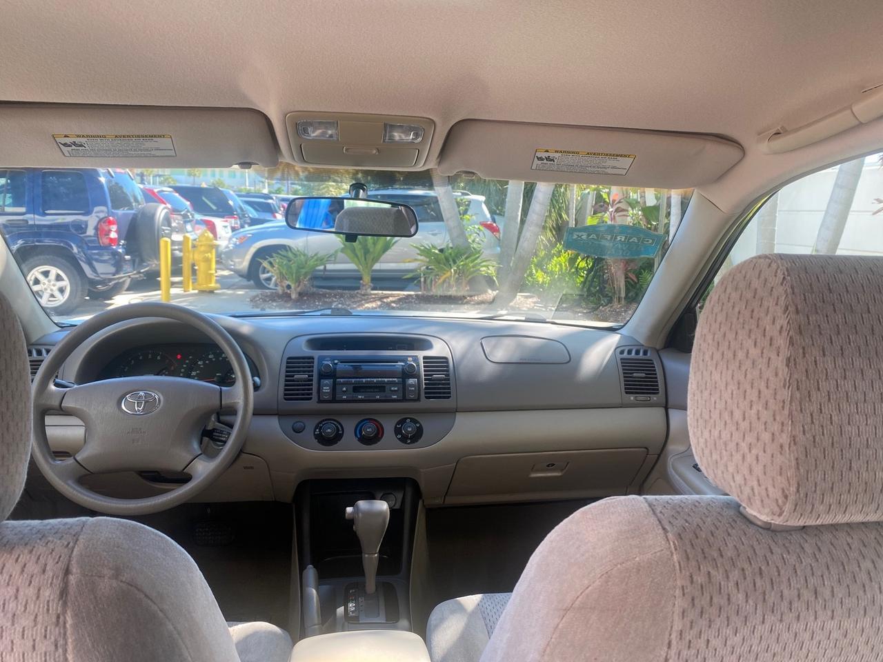 2004 Toyota Camry LE LOW MILES 25,414 ACTUAL Pompano Beach FL