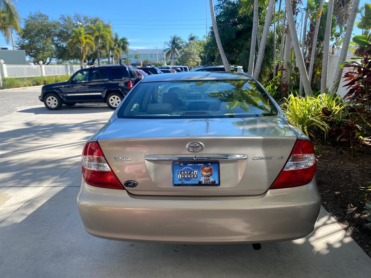 2004 Toyota Camry LE LOW MILES 25,414 ACTUAL Pompano Beach FL