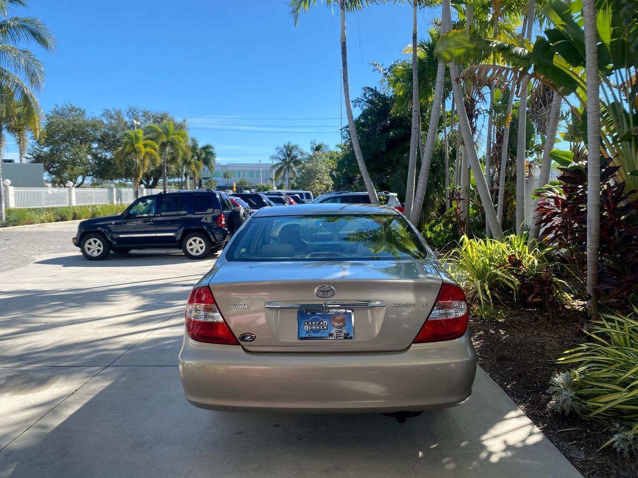 2004 Toyota Camry LE LOW MILES 25,414 ACTUAL Pompano Beach FL