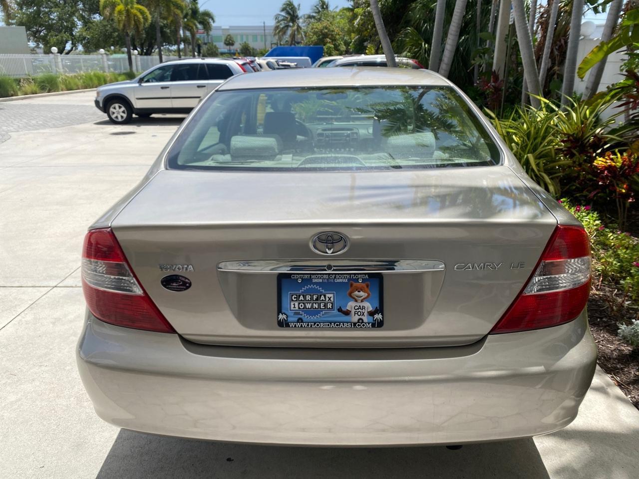 2004 Toyota Camry LE LOW MILES 58,925 1 OWNER Pompano Beach FL