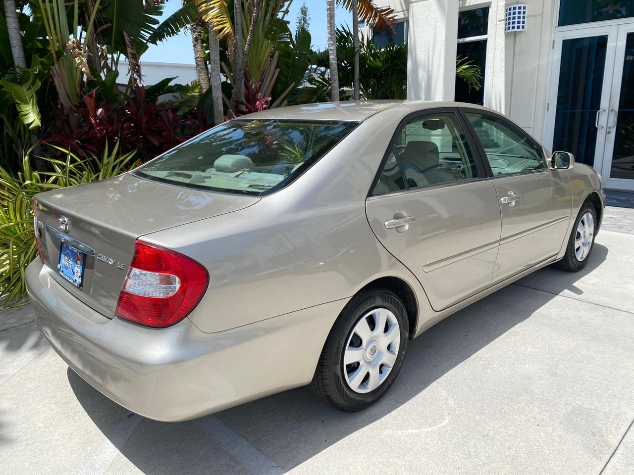 2004 Toyota Camry LE LOW MILES 58,925 1 OWNER Pompano Beach FL