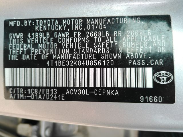2004 Toyota Camry LE Plano TX