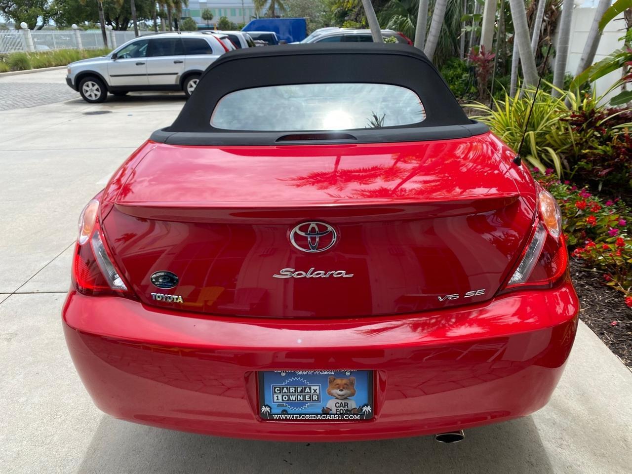2004 Toyota Camry Solara CONV SE 1 OWNER Pompano Beach FL