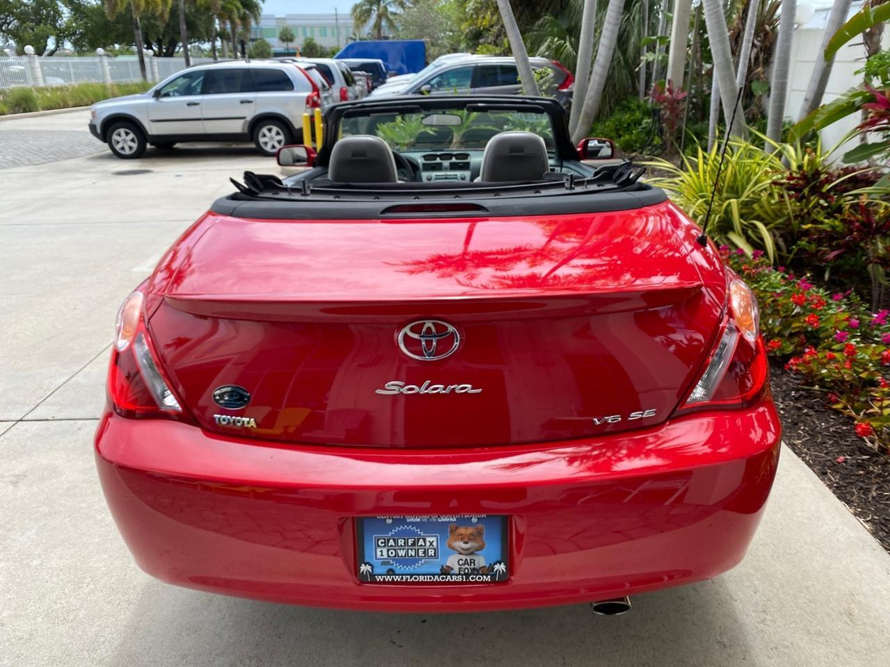 2004 Toyota Camry Solara CONV SE 1 OWNER Pompano Beach FL