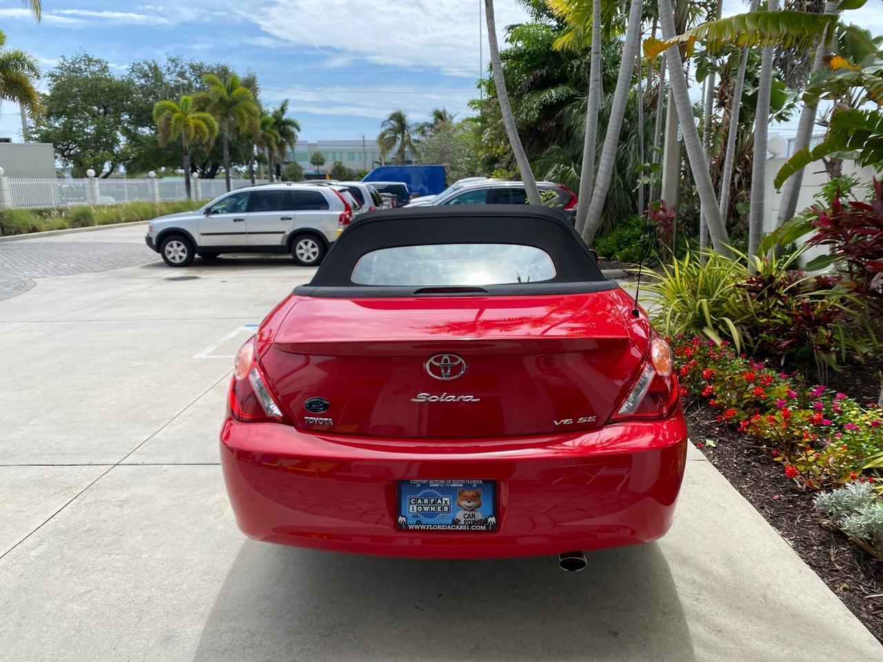 2004 Toyota Camry Solara CONV SE 1 OWNER Pompano Beach FL