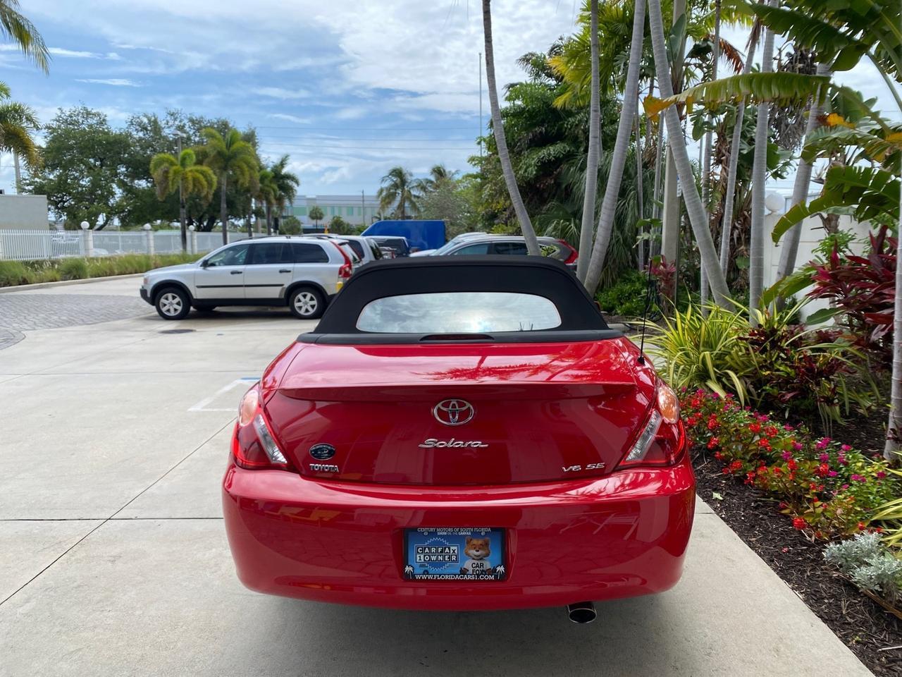 2004 Toyota Camry Solara CONV SE 1 OWNER Pompano Beach FL