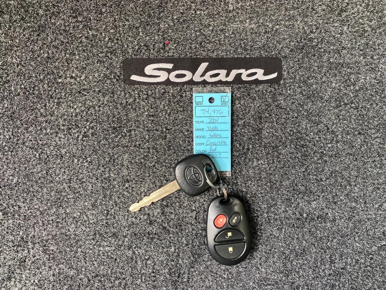 2004 Toyota Camry Solara CONV SE 1 OWNER Pompano Beach FL