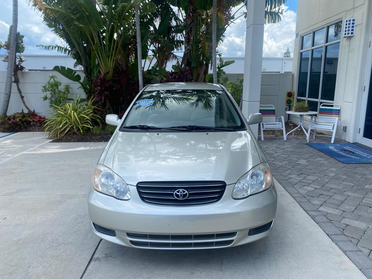 2004 Toyota Corolla LE LOW MILES 47,436 Pompano Beach FL