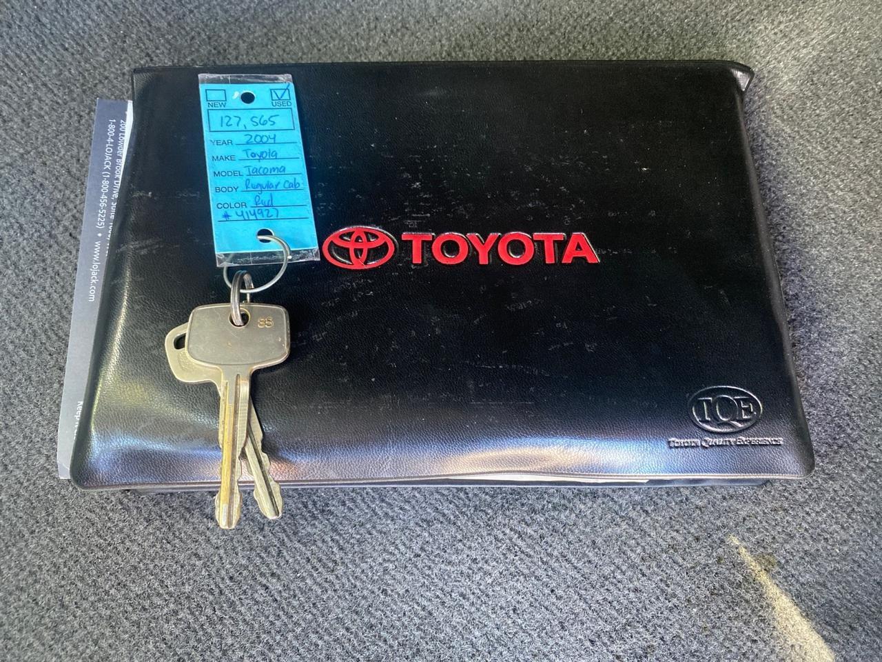 2004 Toyota Tacoma 1 OWNER AUTO AC LIKE NEW Pompano Beach FL