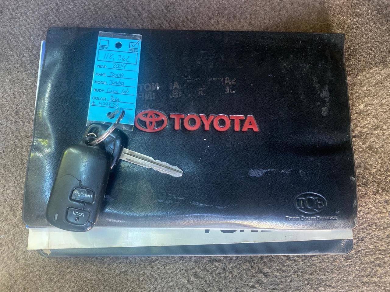 2004 Toyota Tundra SR5 V8 4.7 CREW CAB FLORIDA Pompano Beach FL