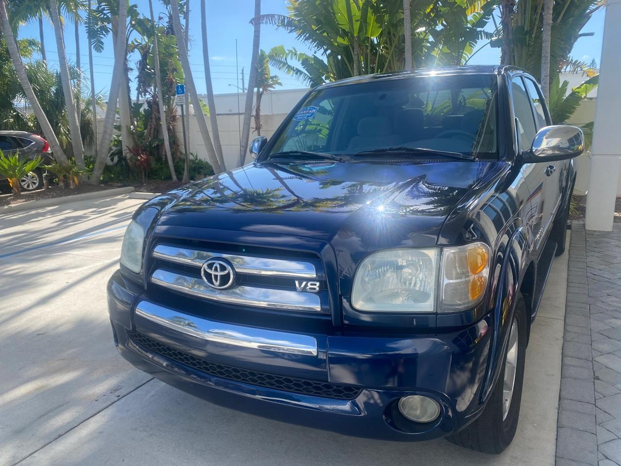 2004 Toyota Tundra SR5 V8 4.7 CREW CAB FLORIDA Pompano Beach FL