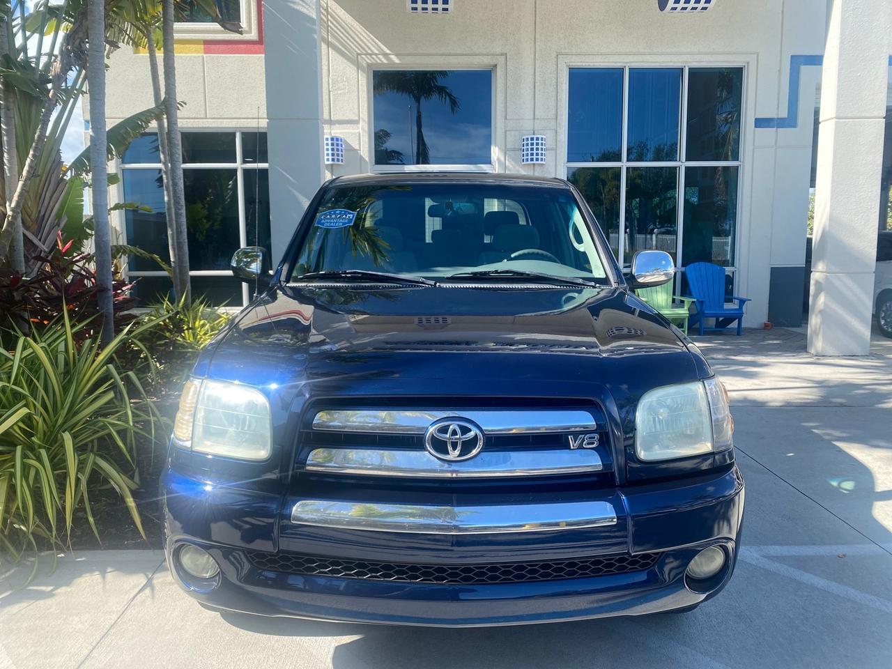 2004 Toyota Tundra SR5 V8 4.7 CREW CAB FLORIDA Pompano Beach FL