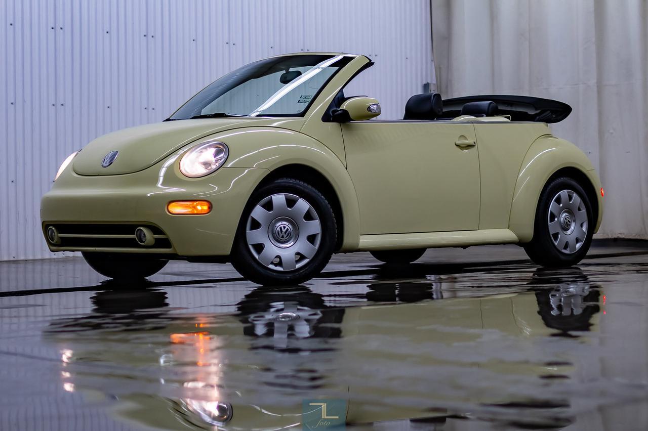 2004 Volkswagen Beetle GLS Convertible Leather Red Deer AB