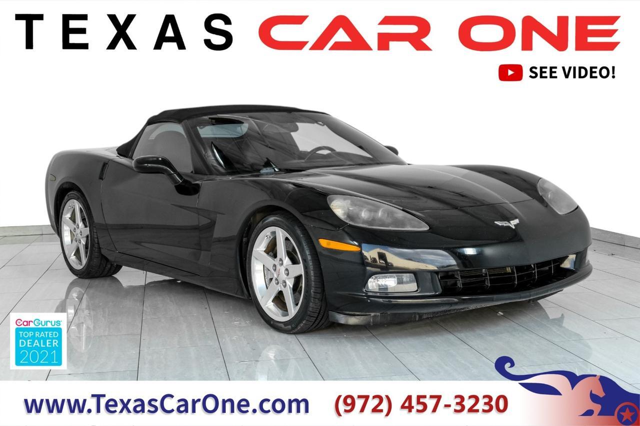2005 Chevrolet Corvette Convertible AUTOMATIC HEADUP DISPLAY LEATHER HEATED SEATS KEYLESS START BOSE