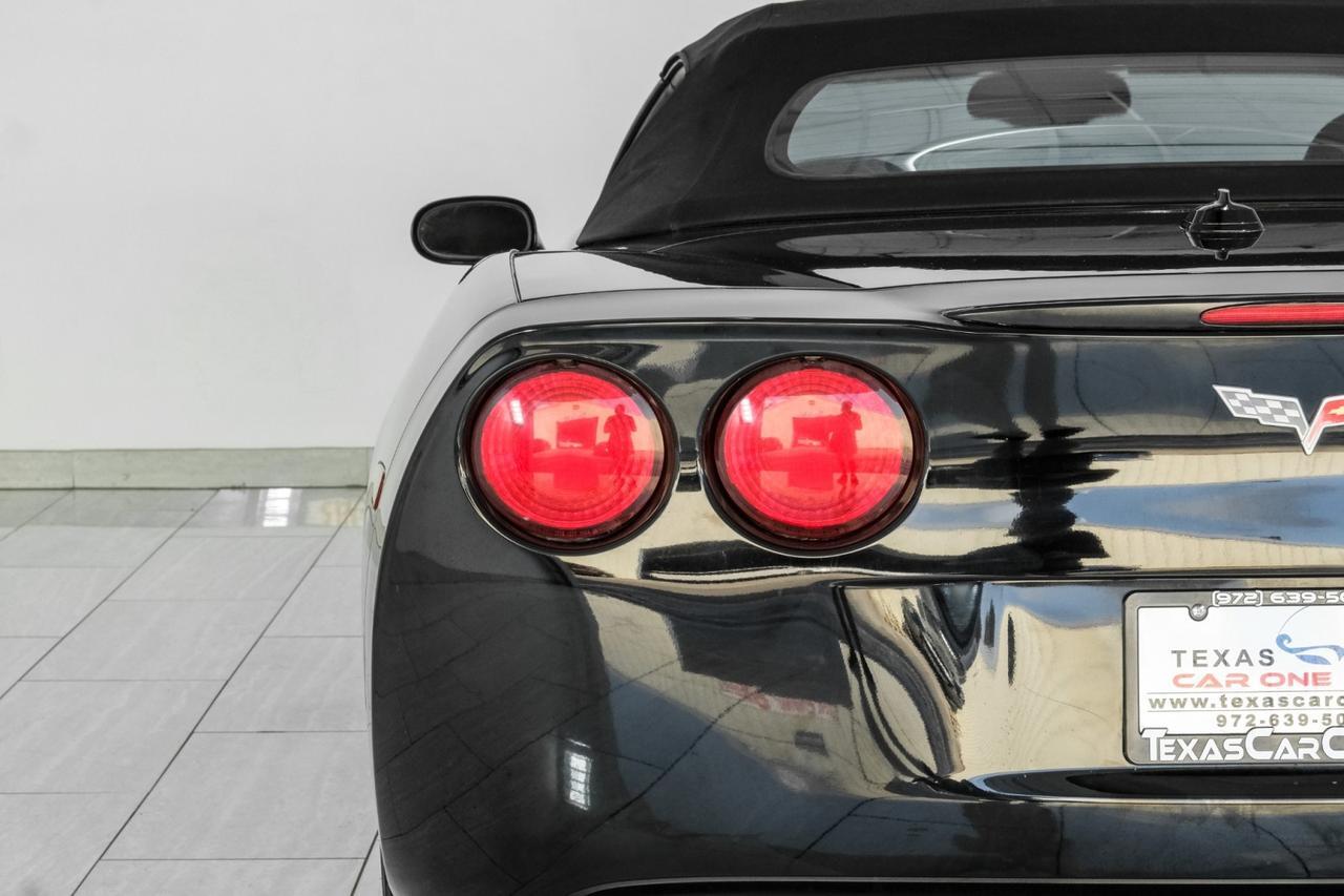 2005 Chevrolet Corvette Convertible AUTOMATIC HEADUP DISPLAY LEATHER HEATED SEATS KEYLESS START BOSE Carrollton TX