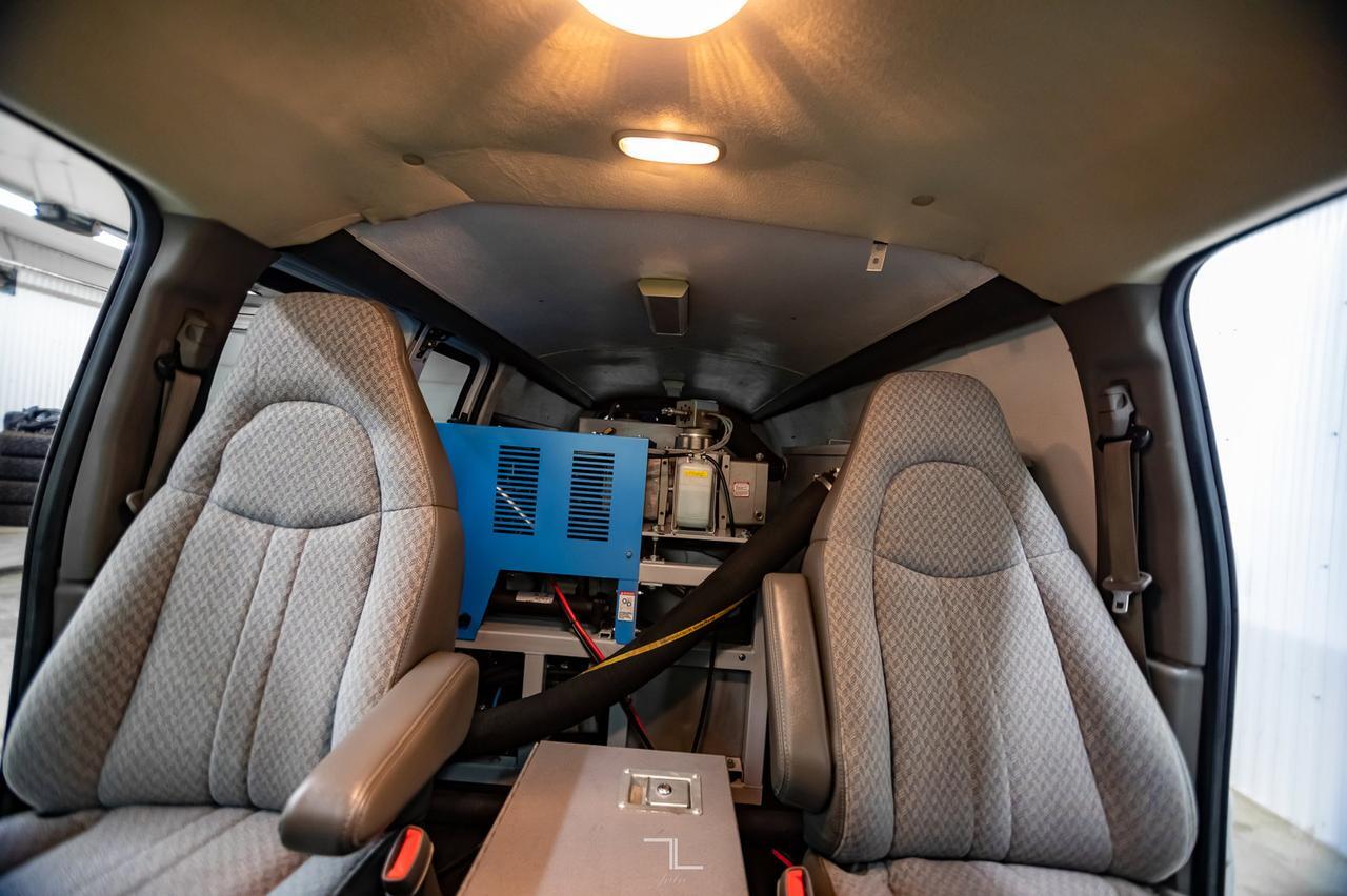 2005 Chevrolet Express 3500 Extended Cargo Van Carpet Cleaner Red Deer AB