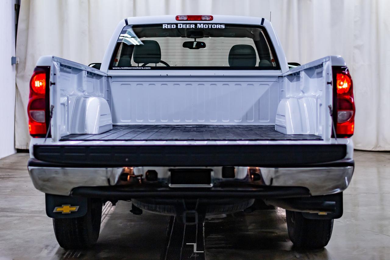 2005 Chevrolet Silverado 1500 4x4 Reg Cab LS Longbox Red Deer AB