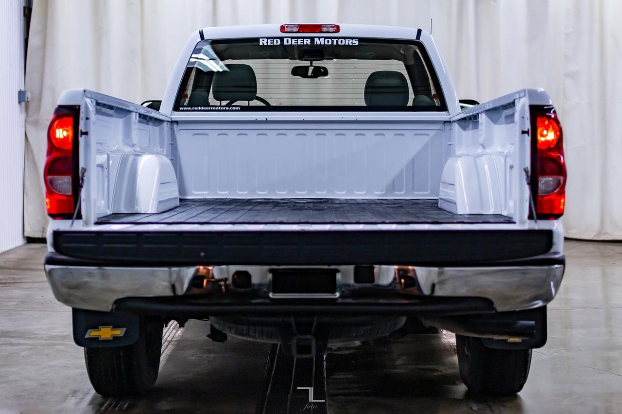 2005 Chevrolet Silverado 1500 4x4 Reg Cab LS Longbox Red Deer AB