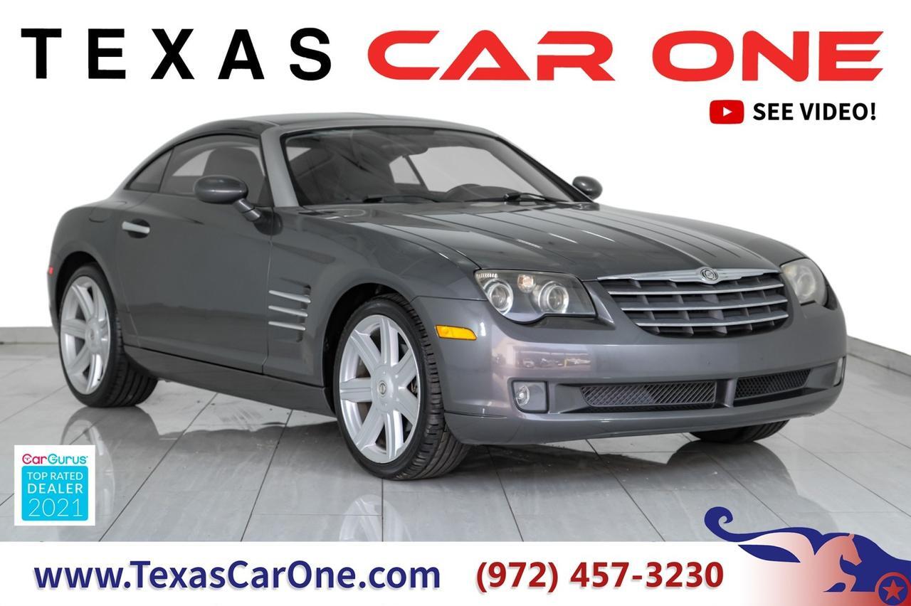 2005 Chrysler Crossfire LIMITED AUTOMATIC LEATHER HEATED SEATS DUAL