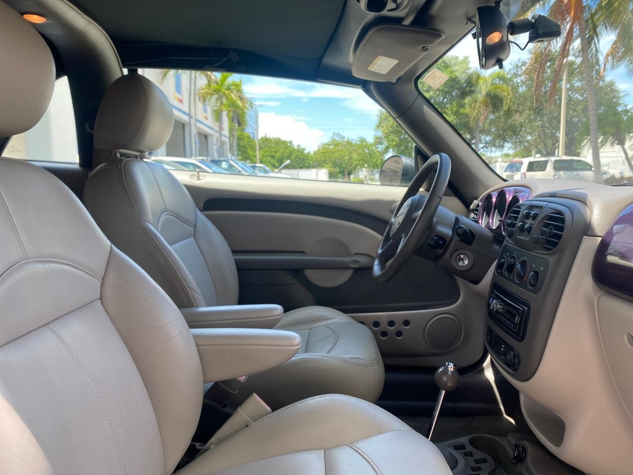 2005 Chrysler PT Cruiser TURBO CONV LOW MILES 28,028 Pompano Beach FL