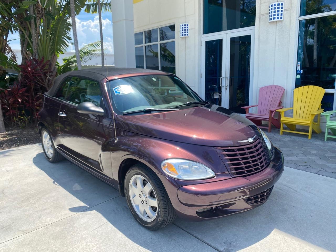 2005 Chrysler PT Cruiser TURBO CONV LOW MILES 28,028 Pompano Beach FL
