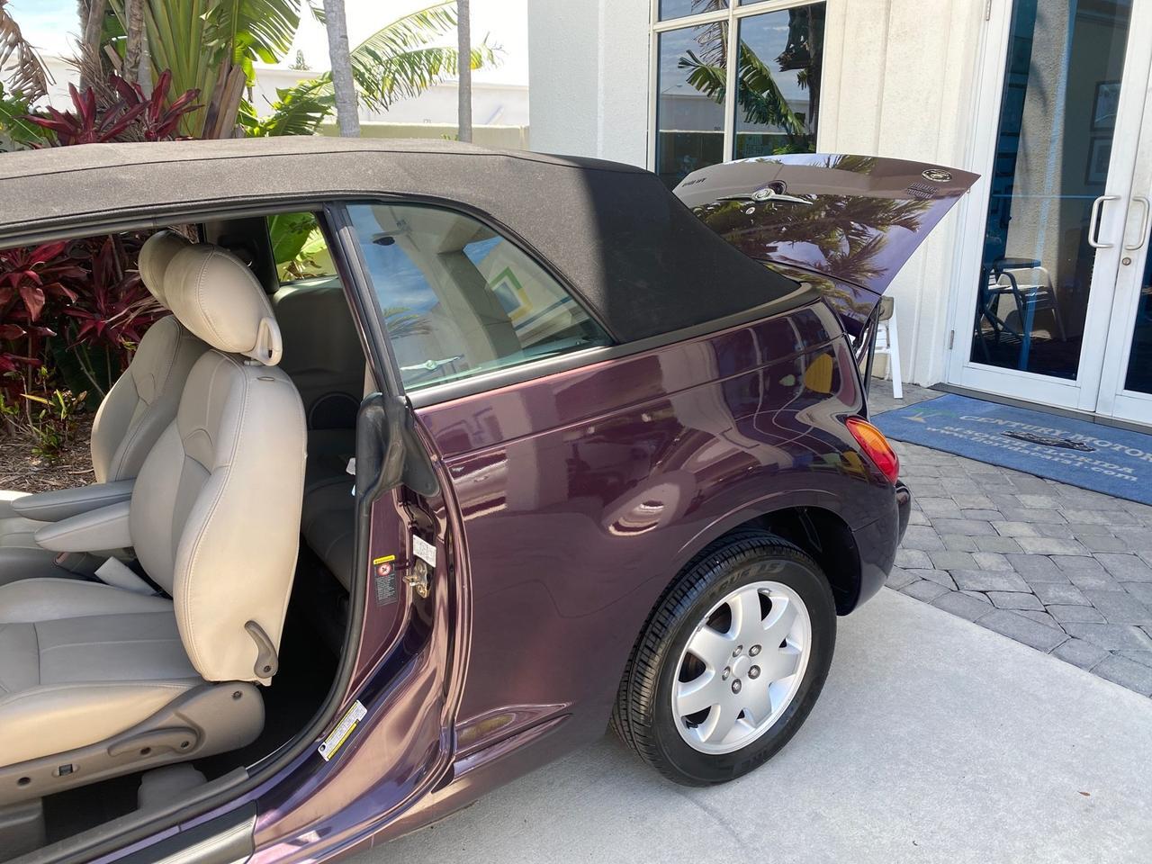 2005 Chrysler PT Cruiser TURBO CONV LOW MILES 28,028 Pompano Beach FL