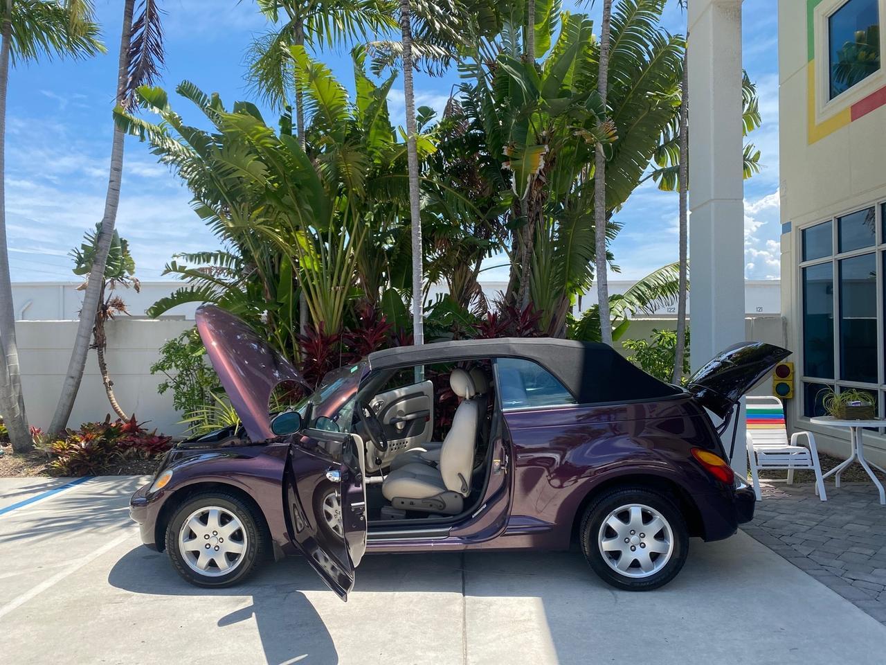 2005 Chrysler PT Cruiser TURBO CONV LOW MILES 28,028 Pompano Beach FL