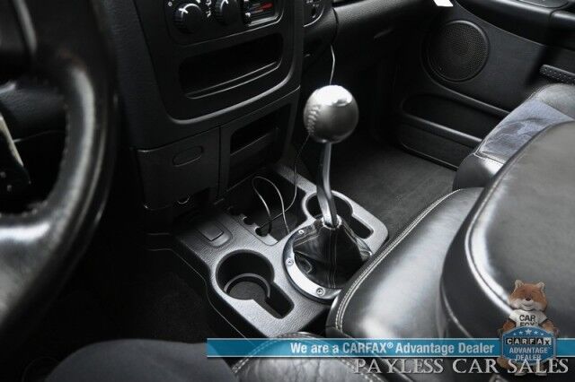 2005 Dodge Ram SRT-10 / Regular Cab / 6-Speed Manual / 8.3L Viper V10 / Power Suede & Leather Trimmed Bucket Seats / Alpine Radio / Focal Speakers / Bluetooth / Cruise Control / Keyless Entry / Only 63K Miles Anchorage AK
